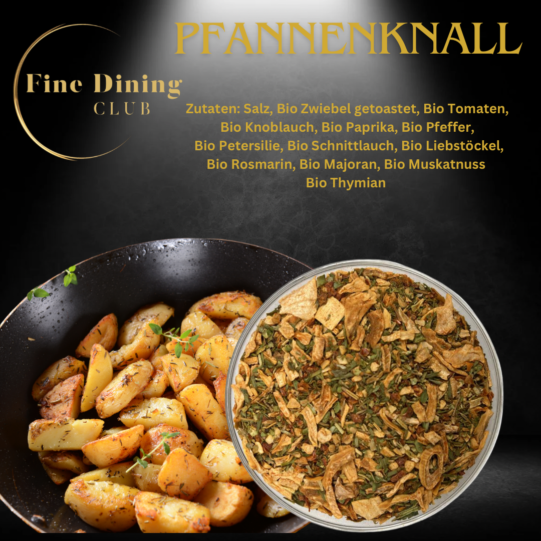 Pfannenknall – Gewürzmischung für Bratkartoffeln und deftige Gerichte