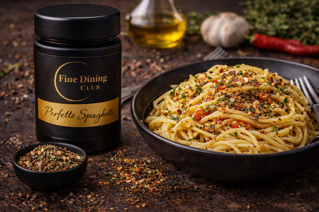 Spaghetti aglio e olio mit Perfetto Spaghetti