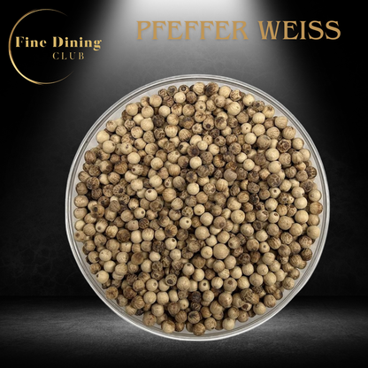 Pfeffer | weiß | ganz