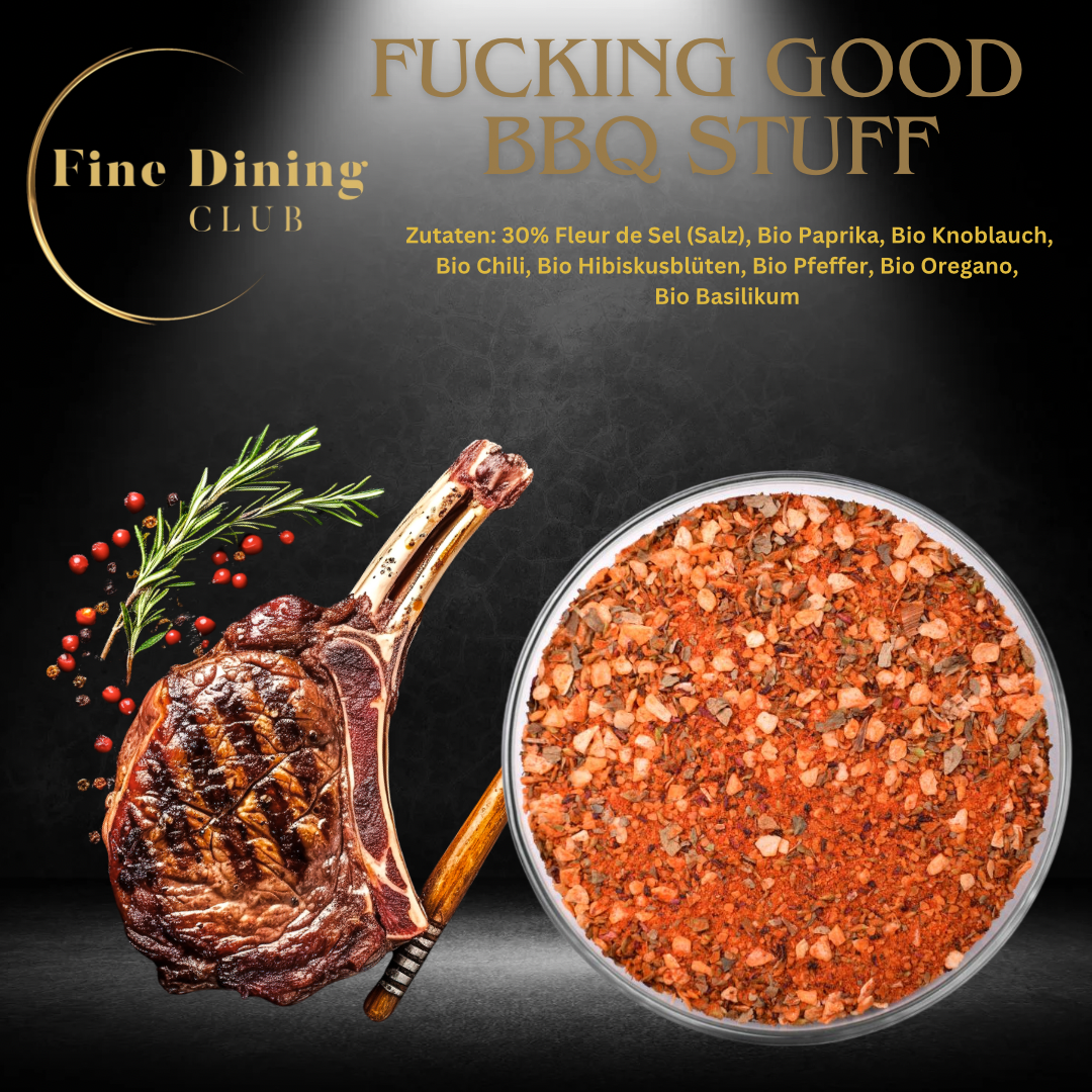 BBQ Gewürz für Fleisch, Ribs und Grillgerichte