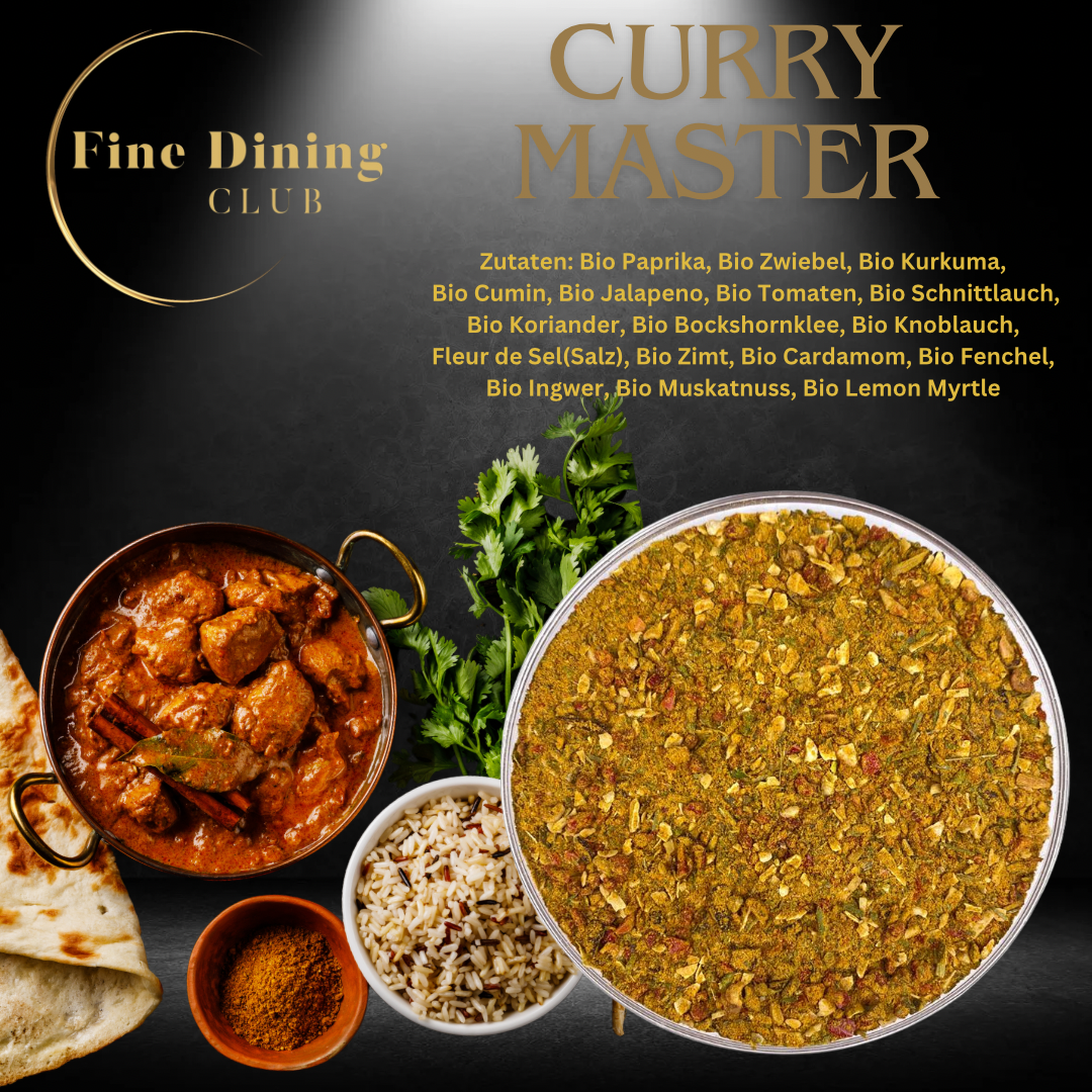 Curry Master grobes Curry für indische und asiatische Gerichte