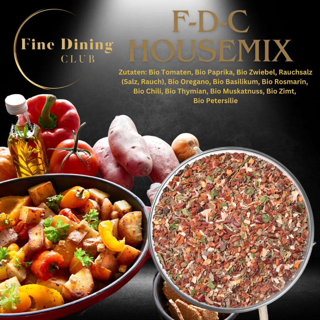 „F-D-C House Mix – aromatische Gewürzmischung für Gemüse aus dem Ofen“