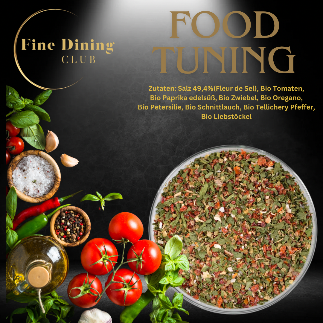 Food Tuning Gewürzsalz zum Abschmecken und Veredeln