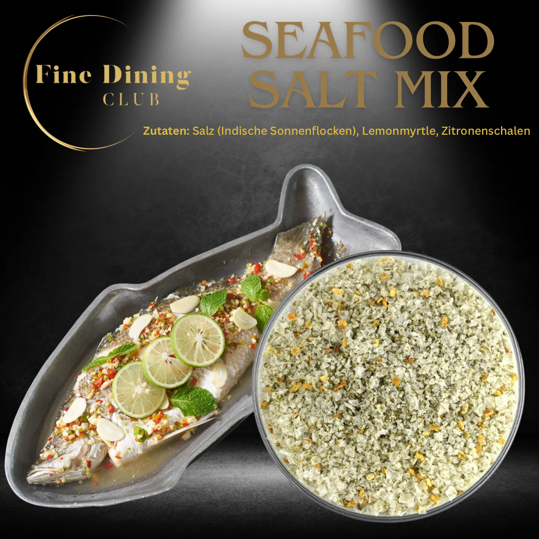 Seafood Salt Mix – frisches Zitronensalz für Fisch und Meeresfrüchte